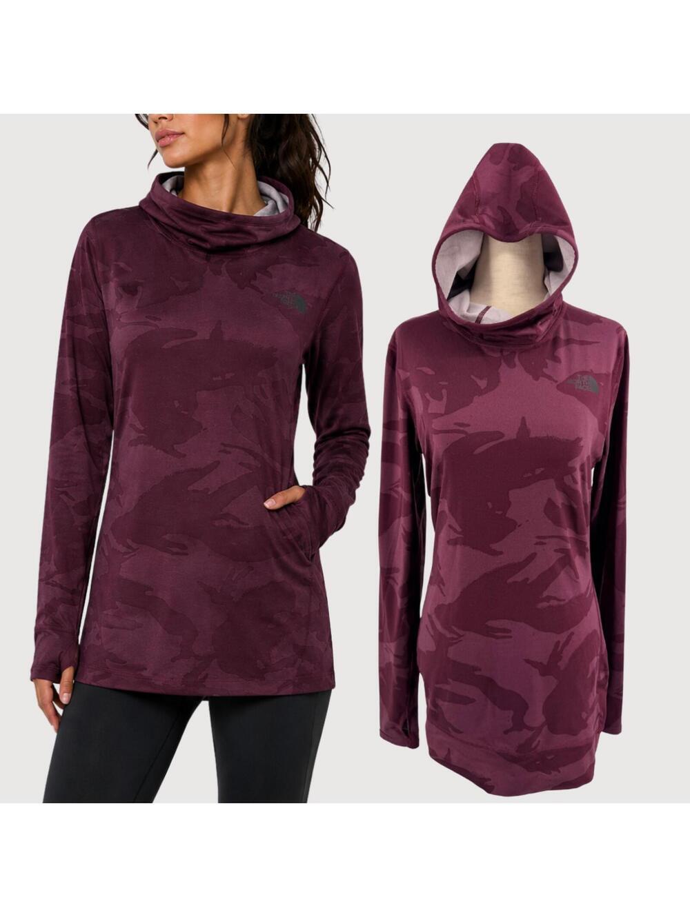 The North Face Kelkiney Camo Hooded Pullover S